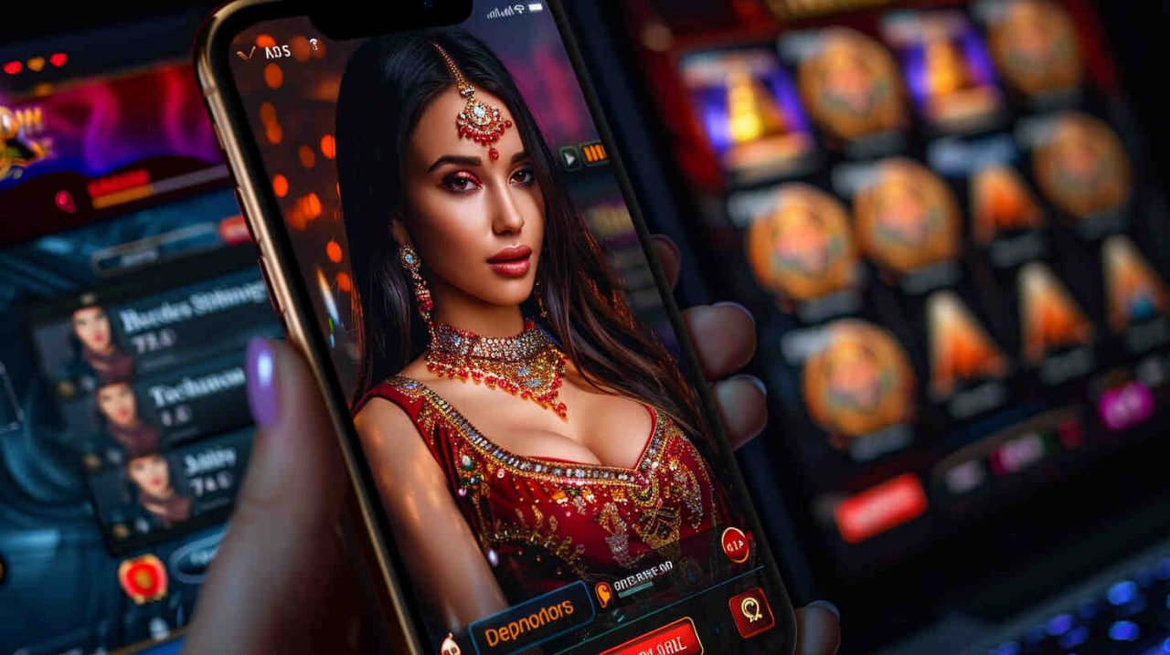 Antarmuka aplikasi Android slot tergacor dengan menu dashboard utama
